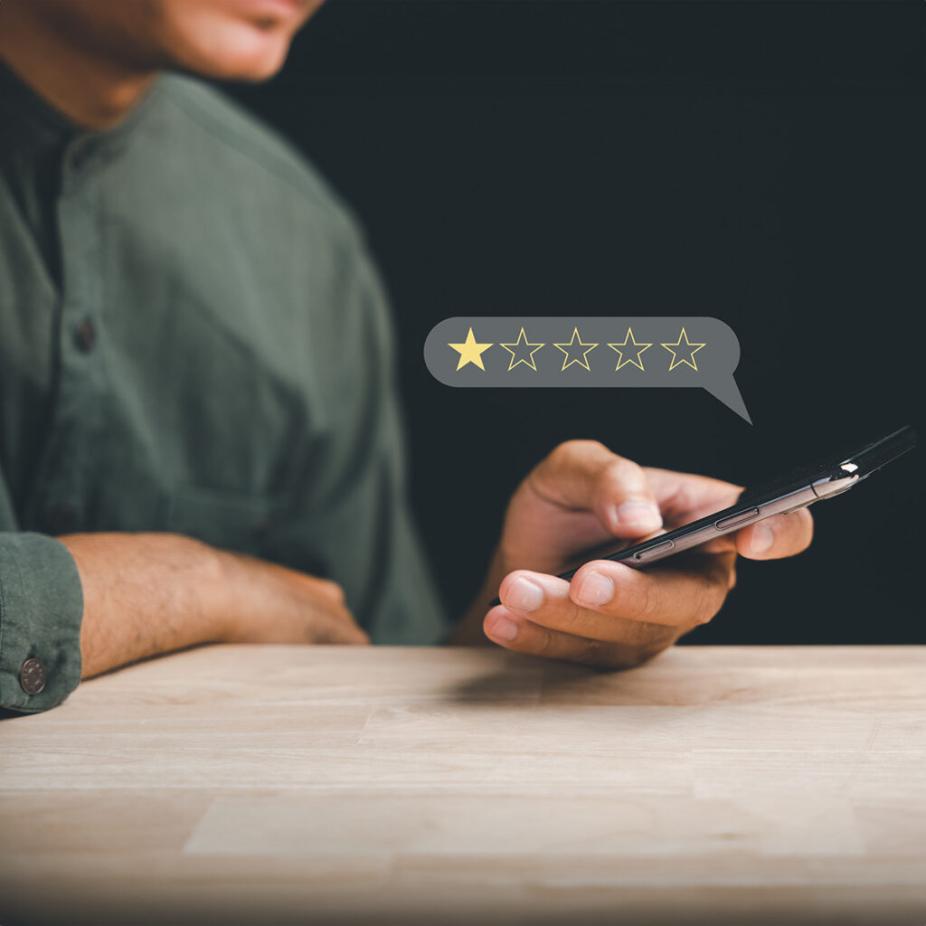 Business owner sees a one star review becuase of poor ai customer service implementation